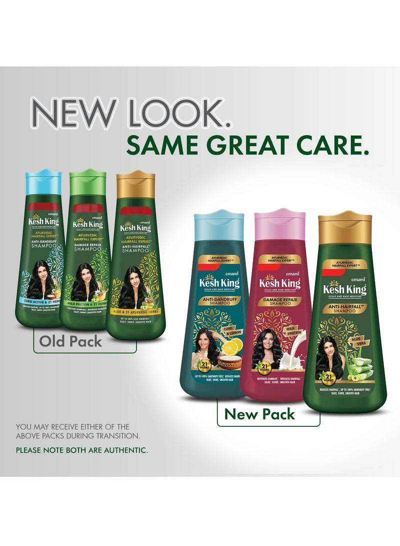 Kesh King Shampoo Anti-Dandruff Curd Active - 21 Herbs 200ml - Image 3