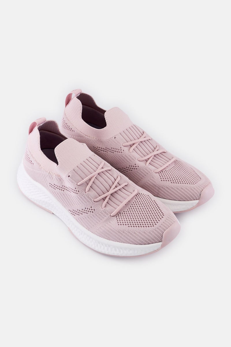 NINE WEST Women Lace Up Casual Shoes, Lilac - Image 2