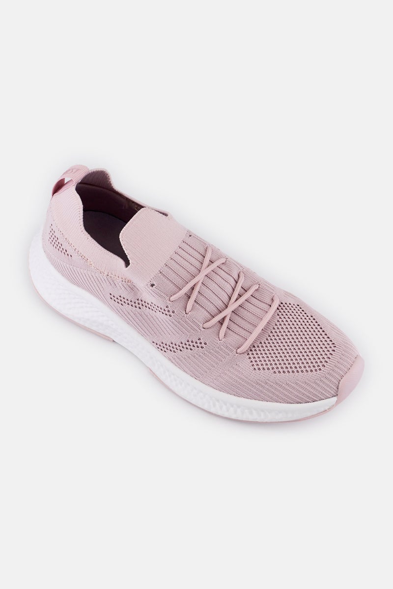 NINE WEST Women Lace Up Casual Shoes, Lilac - Image 1