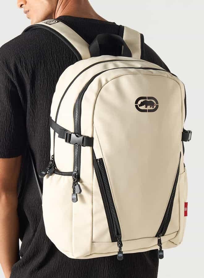 Ecko Unltd. Ecko Unltd Solid Backpack with Adjustable Straps and Zip Closure - Image 2