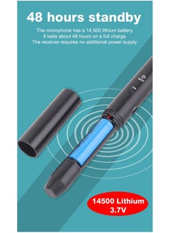 Generic Wireless interview microphone Mobile SLR camera dedicated to news reporters outdoor street noise cancelling handheld microphone (Type-C)  - Image 5