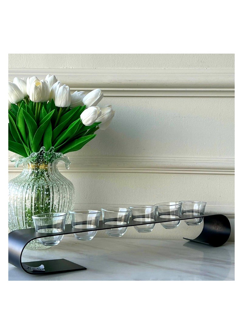 Gazelle An Arabic coffee cup holder with a sophisticated and perfect design, one piece  - Image 1