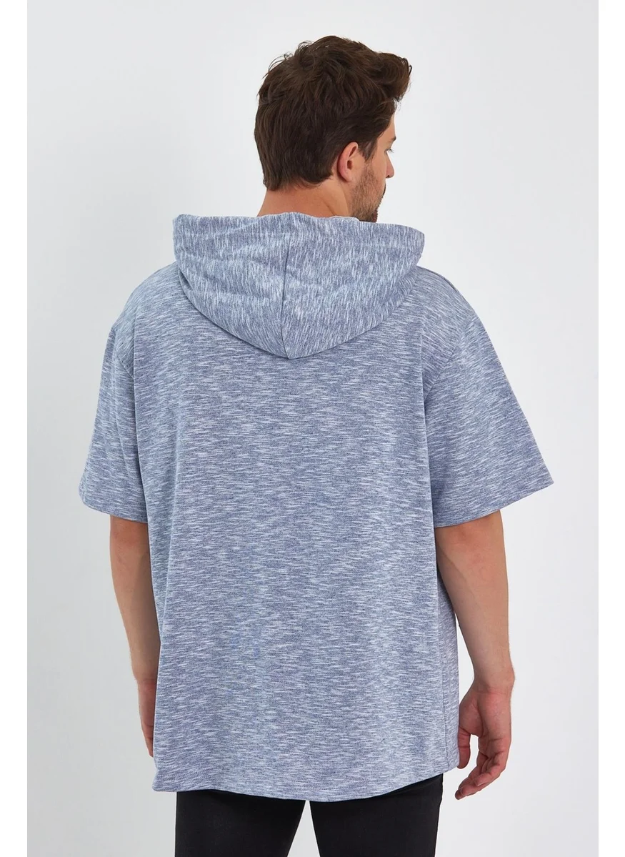 الكسندر جاردي Oversized Hooded T-Shirt (UN-0098)