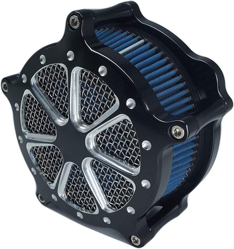QASULER Intake Air Cleaner Filter for Harley Motorcycles - Image 1