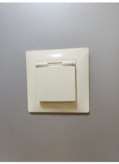 Legrand Salbei Beige (Cream) Covered Grounded Socket 767418 (Frame Included) 
