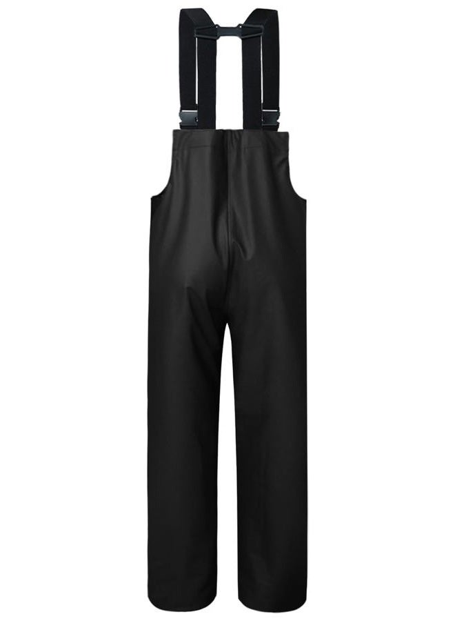 RainRider Rain Pants for Men Women Waterproof Rain Gear Bib Overalls Trousers for Fishing Hunting, Black, S - Image 4