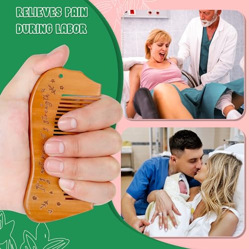 Arrozon Birthing Comb for Labor and Delivery - Wooden Comb for Pregnancy Contractions and Pain Relief - Image 2