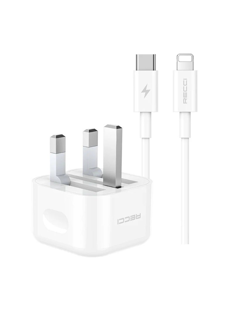 ريتشي Recci Charger Kits PD20w rck-03ucl typec 1 M 20W
