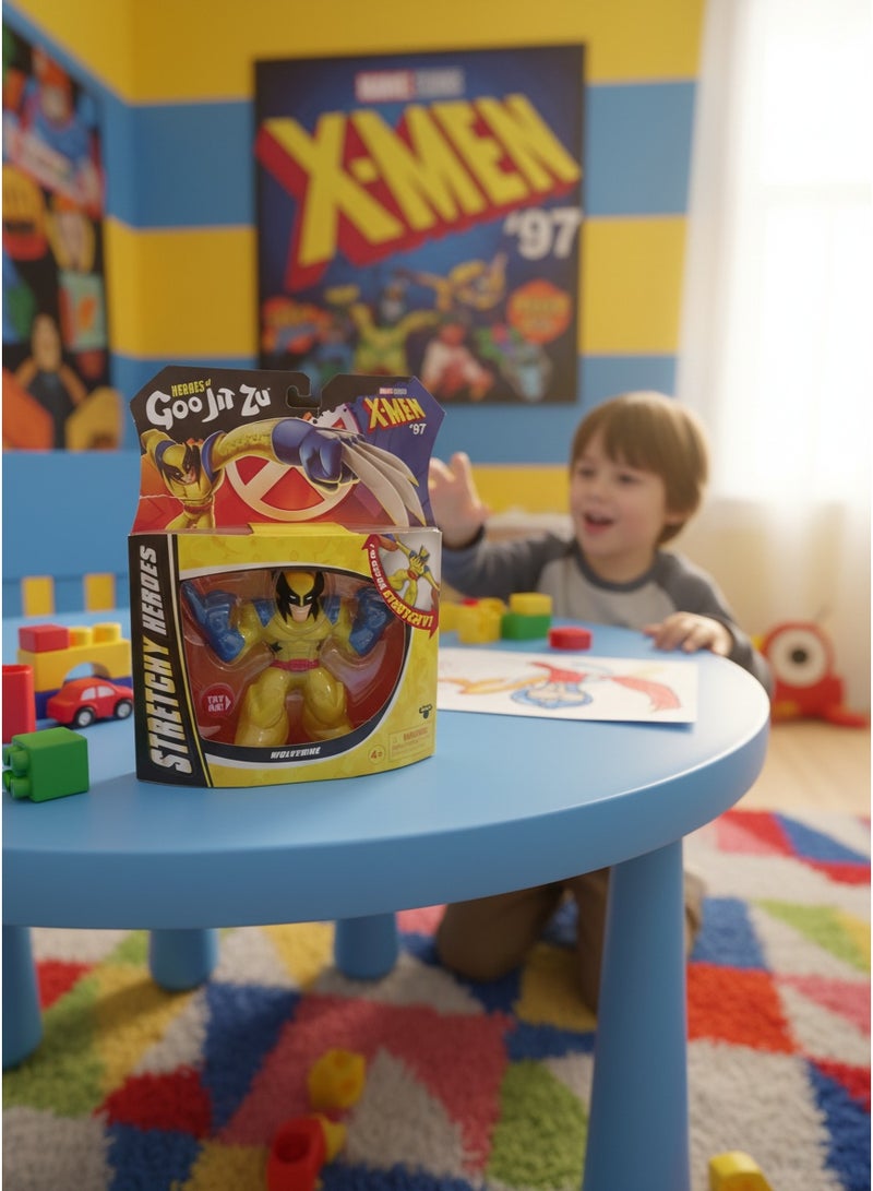 MARVEL Heroes Goo Jit Zu Marvel squishy Characters - Wolverine - Image 4