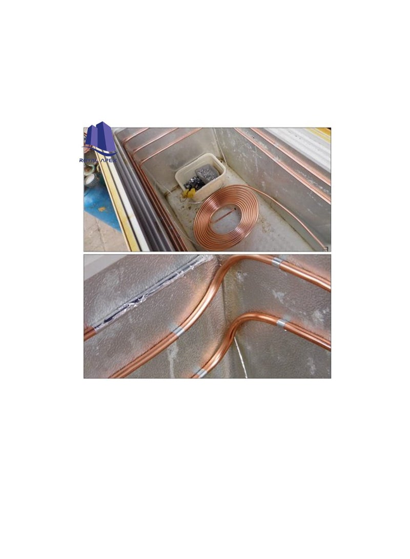 Generic Thermo Soft Copper Coil Refrigeration -HVAC Tubing, Pancake Coiled, Soft Pipe – Made In Korea (1/2 Inch x 15 Meter)  - Image 3