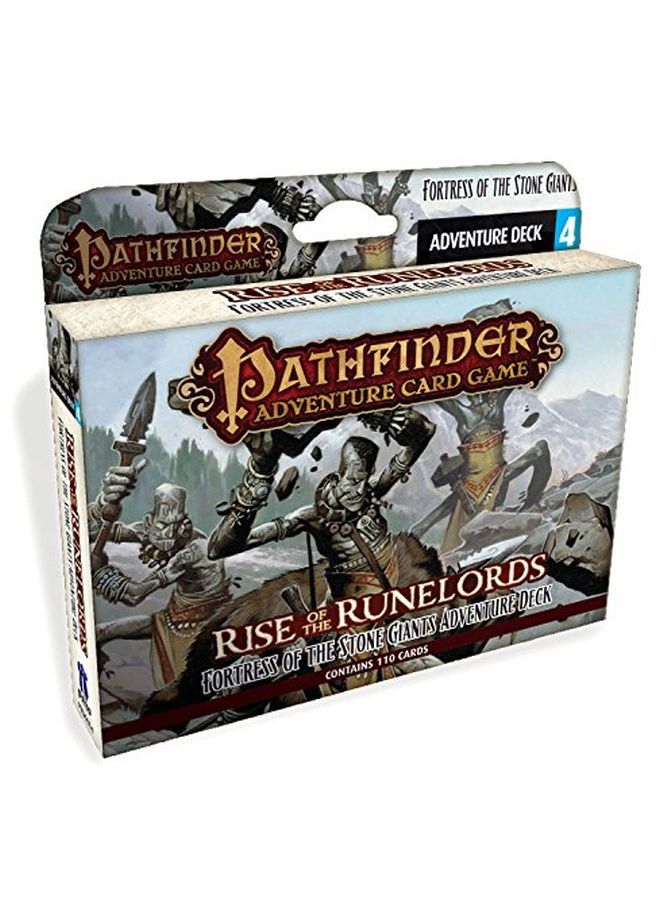 Paizo Pathfinder Adventure Card Game Rise Of The Runelords Deck 4 Fortress Of The Stone Giants Adventur - Image 1