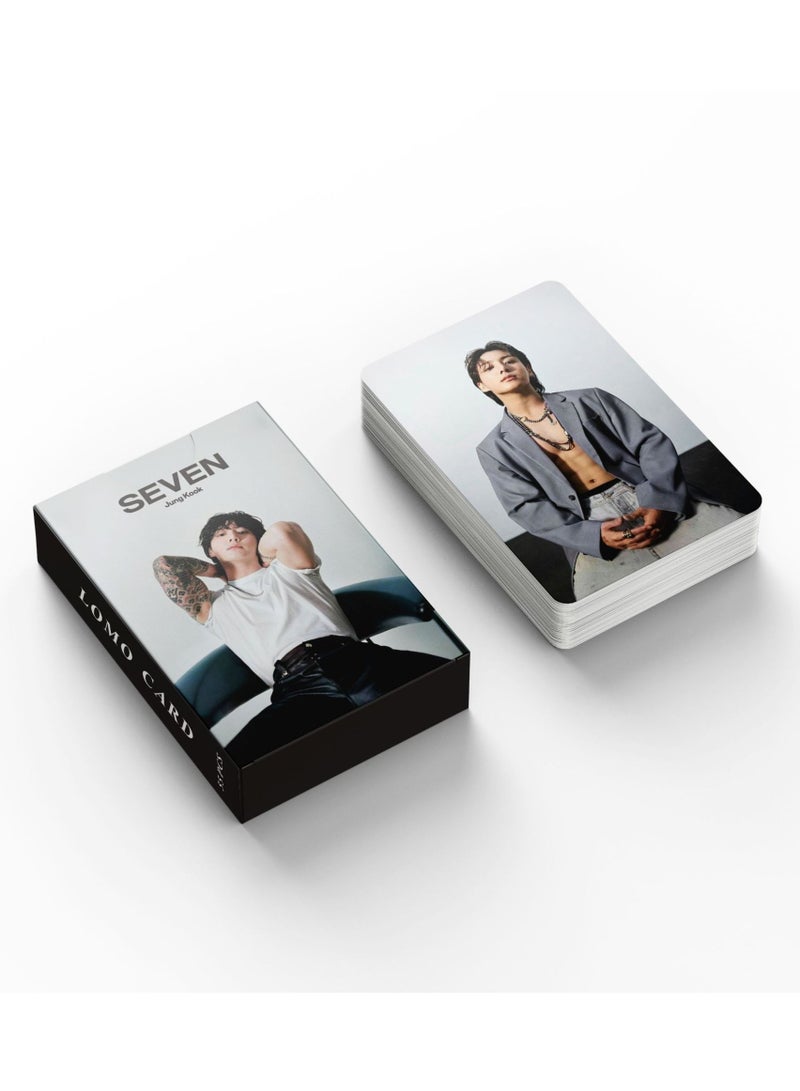 Seven BTS Bangtan Boys Jungkook Solo Photo Lomo Cards 55 Piece Set New Album Collectible Kpop Merchandise Gift - Image 5
