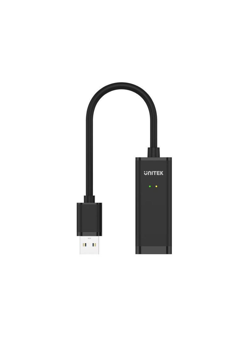 UNITEK USB 3.0 to Gigabit Ethernet Adapter in Black  - Image 3