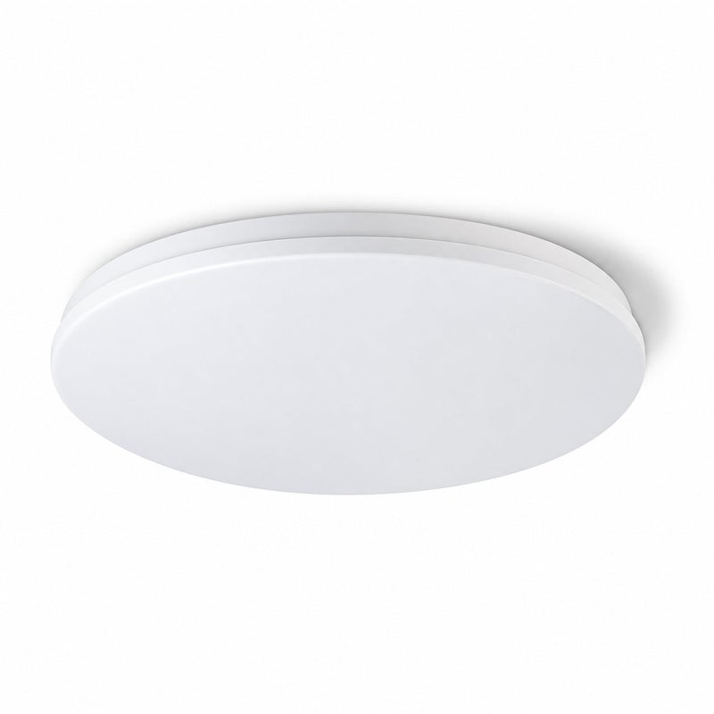 Bear Round Milky White LED Ceiling Light 50cm 100W with Three Light Colours - Image 1