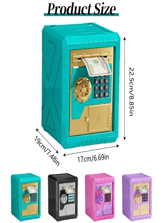 Mummy Please Musical Money Safe Kids Piggy Savings Bank【Pack of 1】【】 (Tijori Green) - Image 3