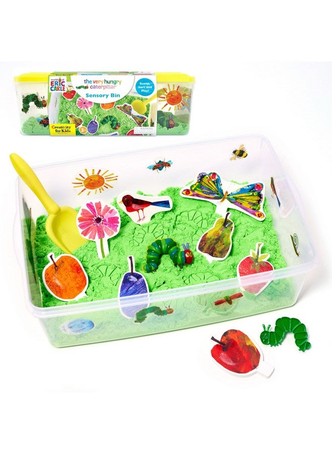 Creativity for Kids Creativity for Kids The Very Hungry Caterpillar Sensory Bin - Toddler Sensory Toys from The World of Eric Carle Books, Preschool Learning Activities and Fine Motor Toys for Toddlers Ages 3-4+  - Image 1