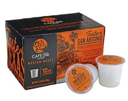 HEB Cafe Ole Taste of San Antonio Medium Roast Single Serve Coffee Cups 12 count - Image 1