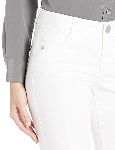 Democracy Womens "Ab"solution Crop Jeans, Optic White, 2 US - Image 4