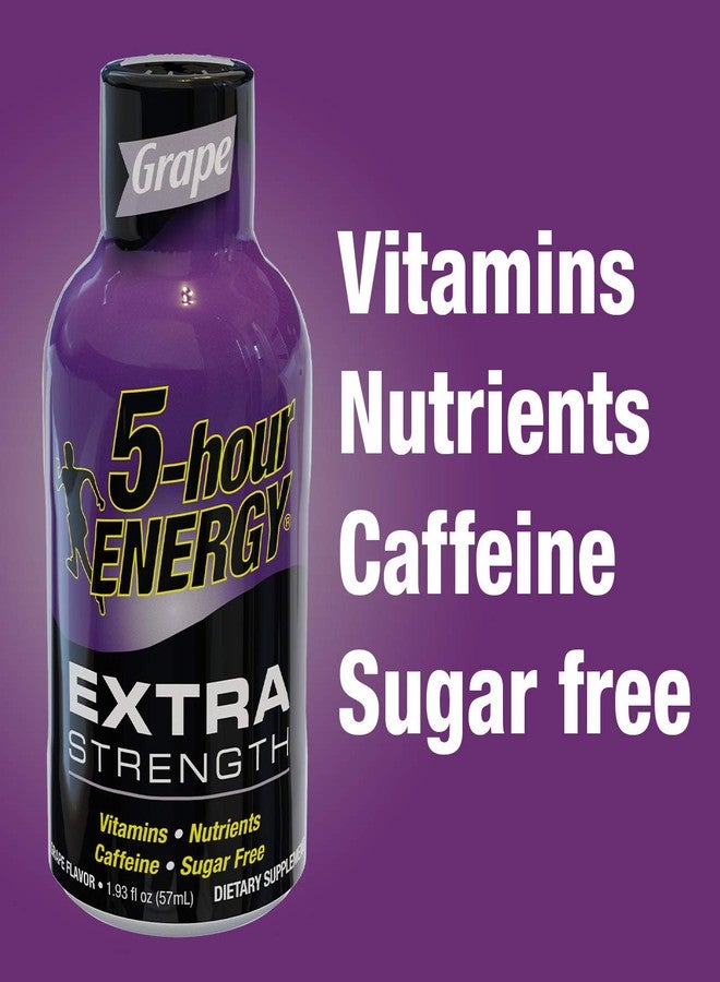 5-hour ENERGY مشروب طاقة يدوم 5 ساعات، قوة إضافية، بنكهة التفاح الحامض، 1.93 أونصة. - Image 5