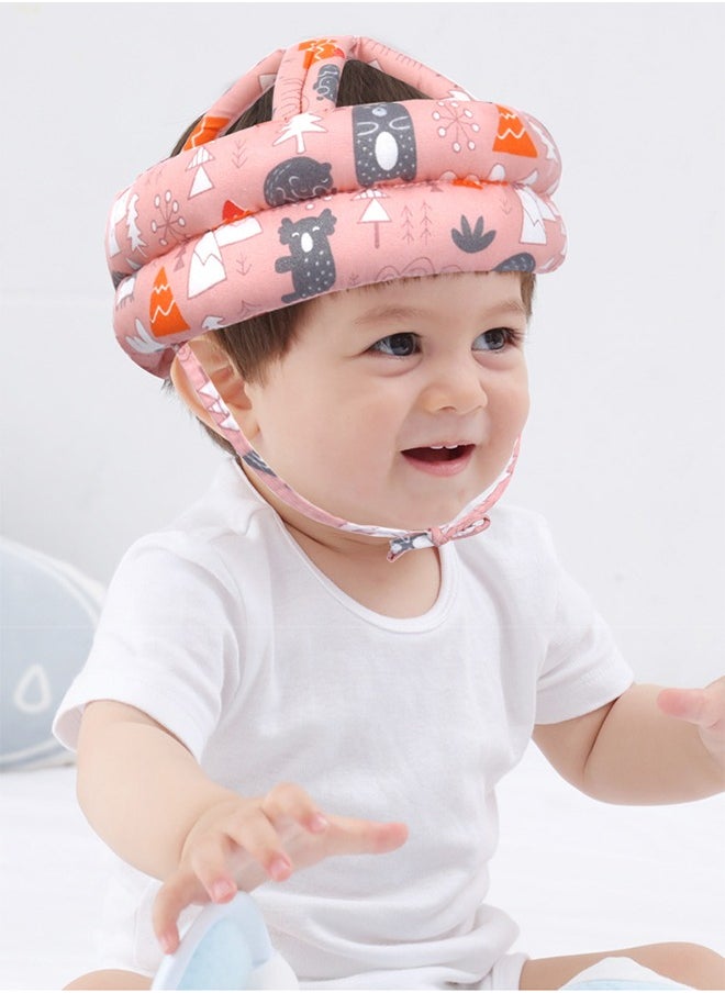 Super ZYouth - Baby Head Protector with Baby Knee Pads, Baby Safety Helmet for Crawling Walking, Adjustable Head Cushion Bumper Bonnet for Infant Toddler, Green - Image 1