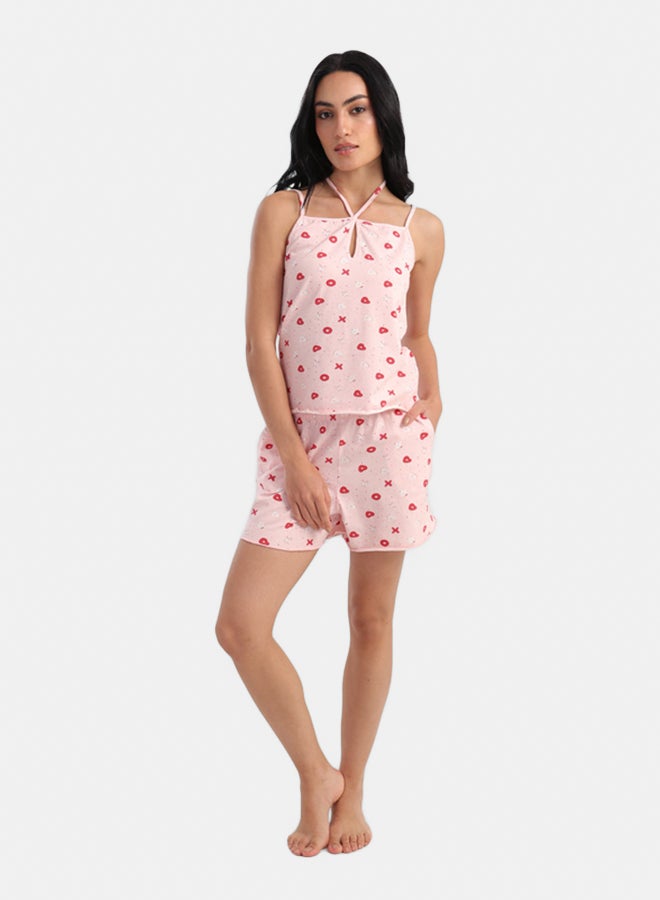 Carina Halter Neck Pyjama Set - Image 4