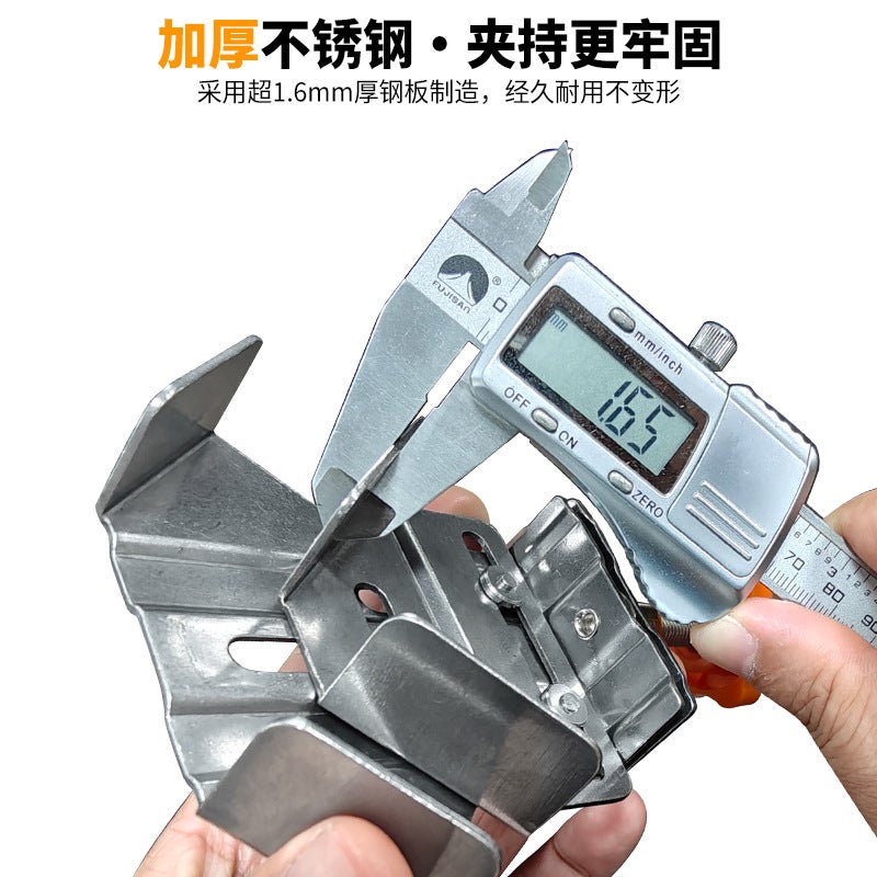 RUITOOL Stainless Steel Right Angle Clamp for Woodworking, Quick Joining and Fixing Tool - Image 4