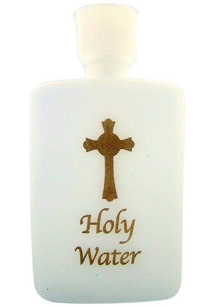 Hirten 4 oz Holy Water Bottle with Flip Top Spout