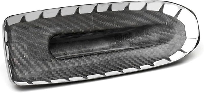 غطية هوائي السيارة من ألياف الكربون زعنفة القرش زخرفة لشيفروليه سيلفرادو 2019 2022 1500 - Image 5