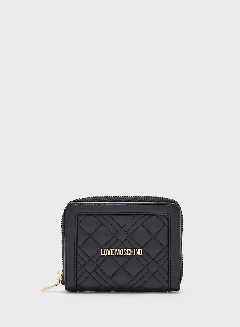 لوف موسكينو BLACK QUILTED PU BLACK QUILTED PU