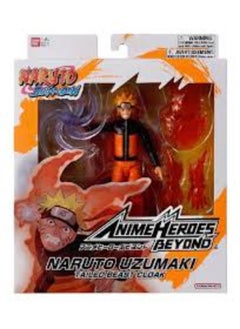 Bandai BANDAI ANIME HEROES BEYOND NARUTO - NARUTO UZUMAKI TAILED BEAST CLORK 17cm  - Image 3