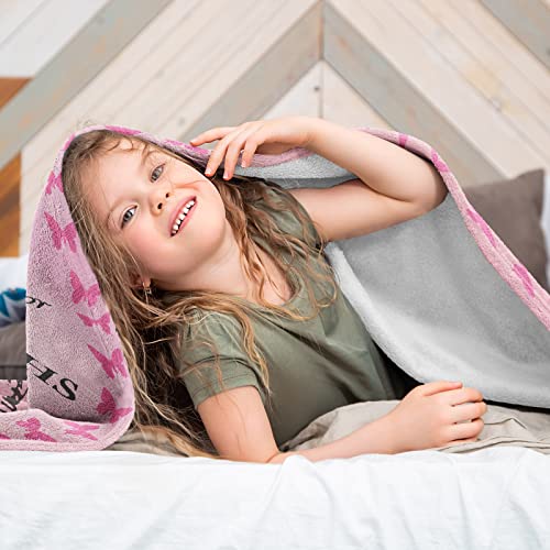 Gevuto 10 Year Old Girl Birthday Gifts, 10th Birthday Decorations for Girl, Best Double Digits Birthday Gifts for 10 Year Old Girls, Teen Girl Gifts Throw Blankets 50"X60" - Image 2
