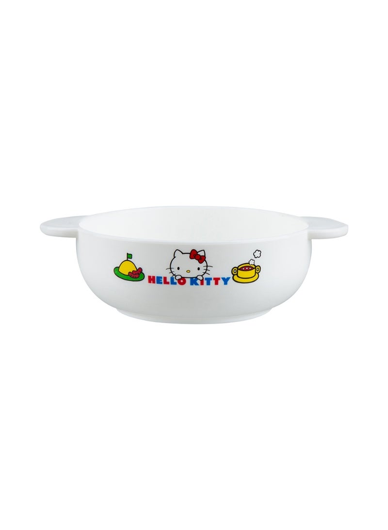 Daiso Hello Kitty Ceramic Soup Cup, White, for Soup & Snacks - Image 2