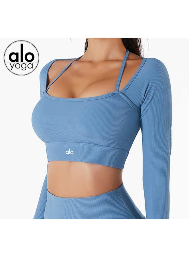 alo ALO Yoga T-Shirt - Quick-Dry Compression Workout Top
