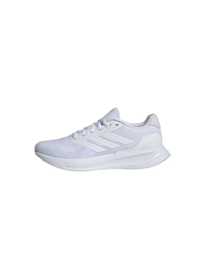 اديداس Adidas Runfalcon 5 W White Running Shoes For Women 3.5
