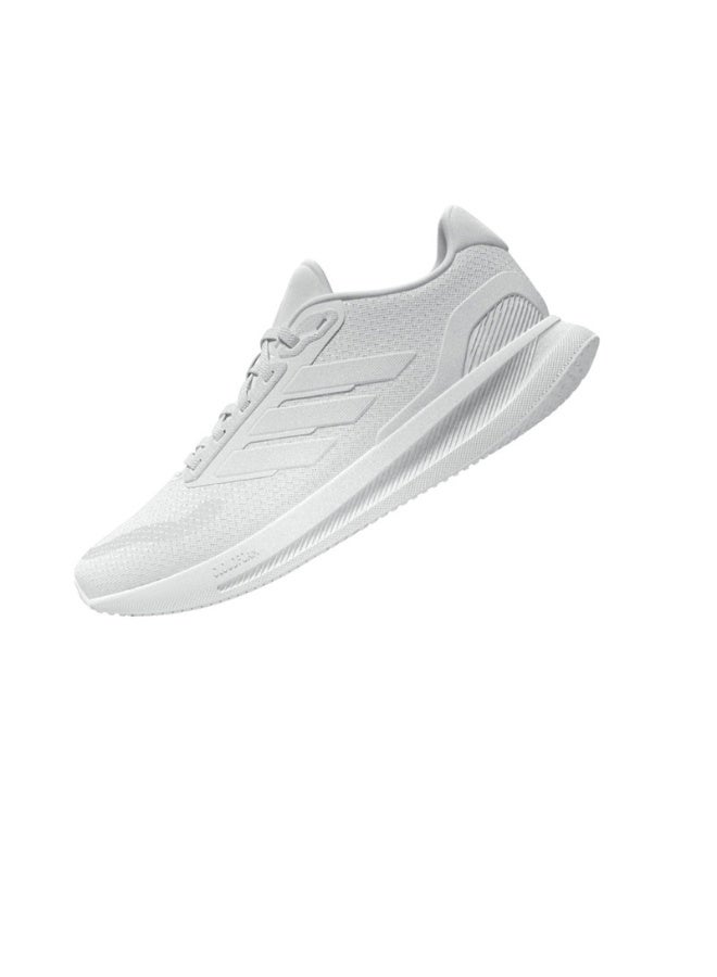 Adidas Runfalcon 5 W White Running Shoes For Women 3.5  - Image 4