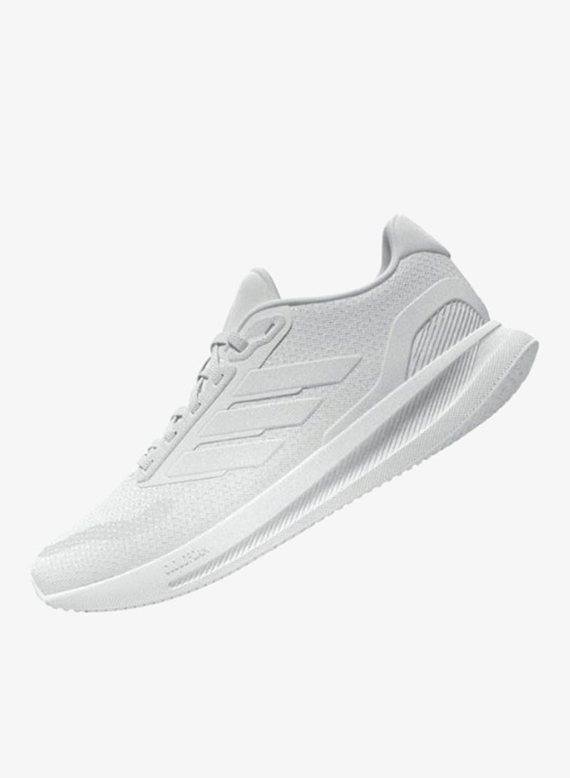 اديداس حذاء ران فالكون 5 نسائي أبيض للجري مقاس 3.5 - Image 4