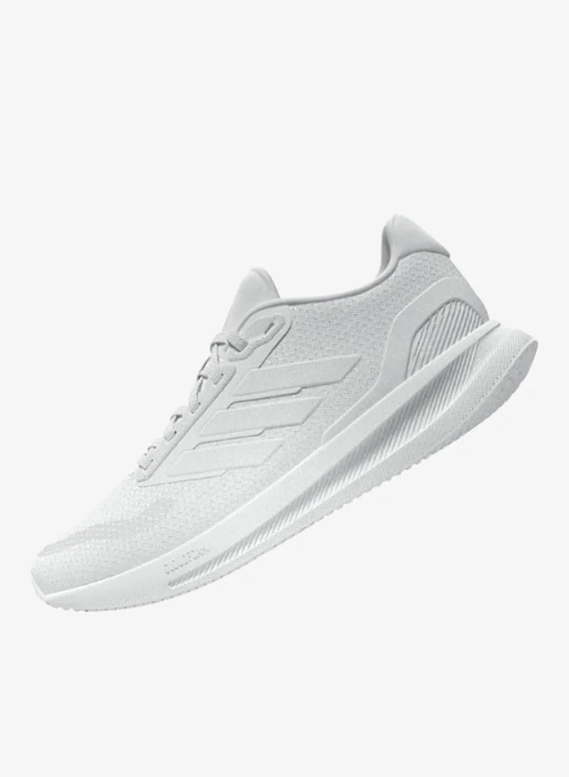 اديداس حذاء ران فالكون 5 نسائي أبيض للجري مقاس 3.5