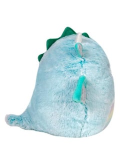 Squishmallows Squishmallows 12-Inch Fuzzamallows Lorelai Teal Dragon Plush by Kellytoy – Soft, Washable, Cuddly Toy for Kids, Boys & Girls – Multicolor Gift Collectible  - Image 3