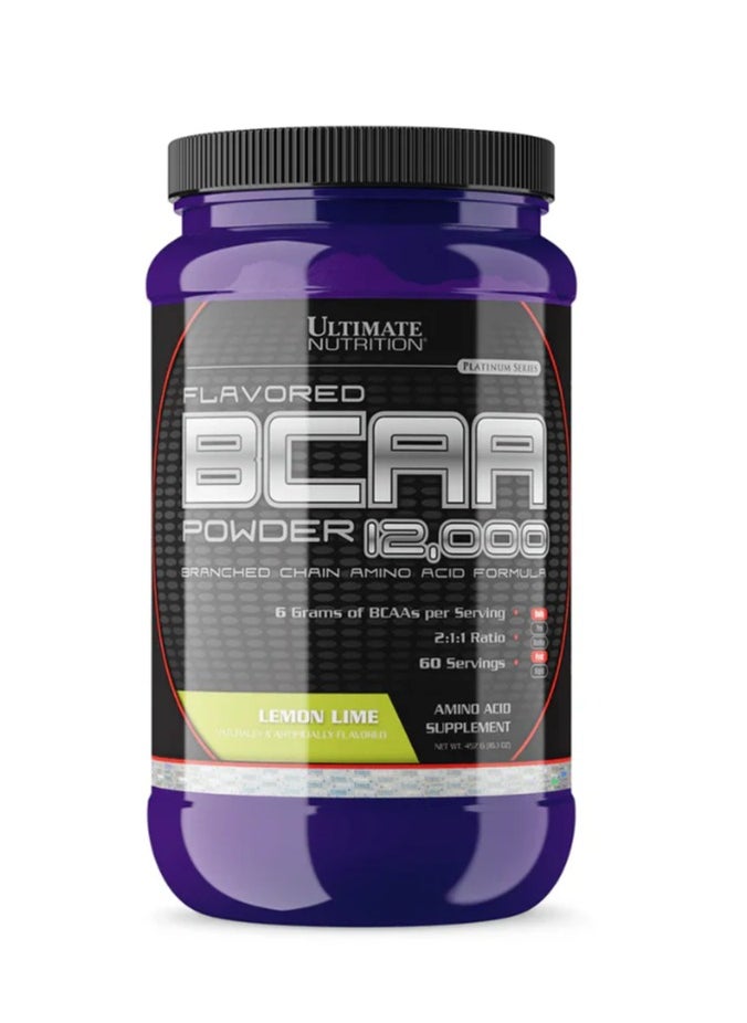 ULTIMATE NUTRITION - Ultimate Nutrition BCAA 60 Servings Lemon Lime - Image 1