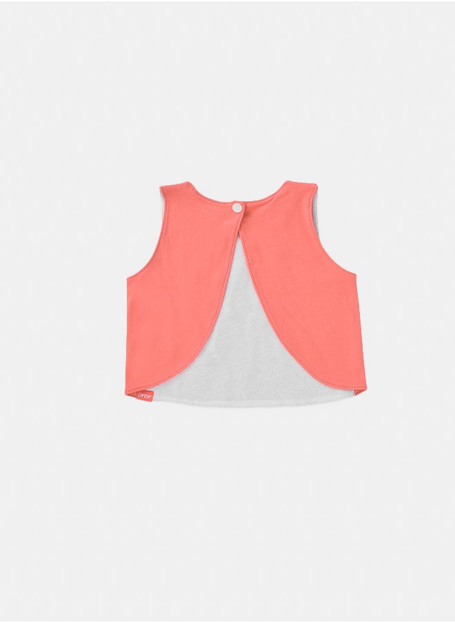 Junior - Baby Boys Printed Shirt Bib - Image 1