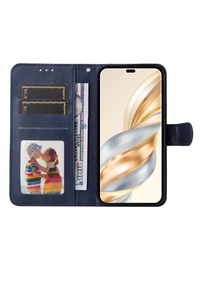 اس-توب جراب هاتف Honor X9c / Magic7 Lite الكلاسيكي المصنوع من جلد العجل القابل للطي - Image 4