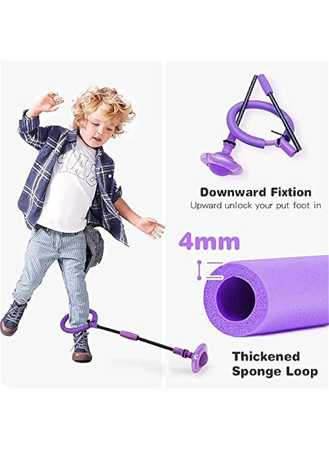 Generic Swing Wheel with Light Wheel, Children's Flashing Jump Ring, Children's Flashing Jump Ring, Foot Gyro, Jumping Ball, Flashing Foldable Flash Jumping Ball, Flashing Jump Ball  - Image 3