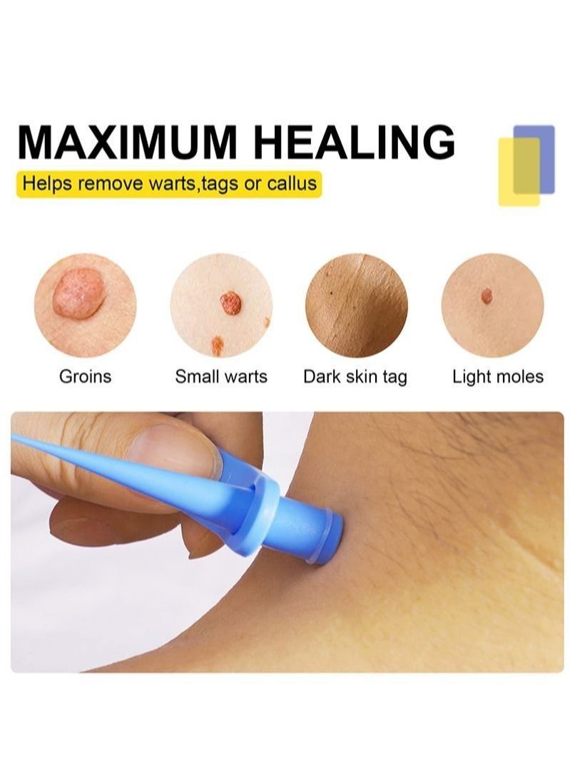 Elaimei Skin Tag Remover 2 in 1 Skin Tag Removal Device Kit for Small to Large Size 2mm-7mm  Skin Tags Fits Most Body Parts Easy to Use Painless  - Image 4