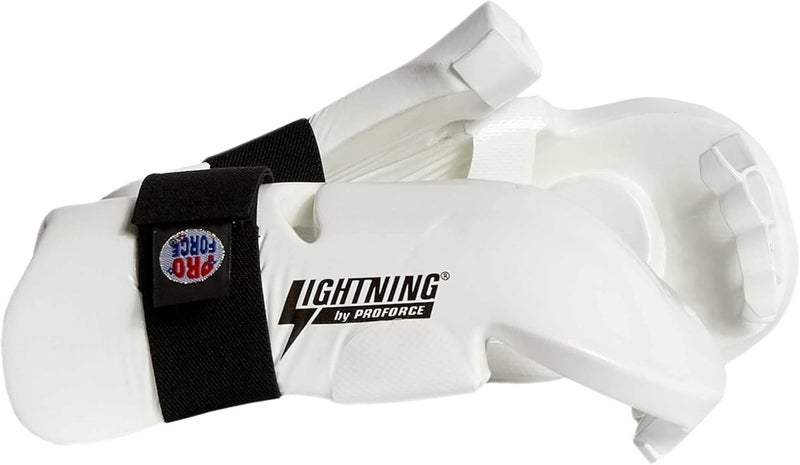 ProForce Lightning Sparring Gloves/Punches - White Child Large - Image 1