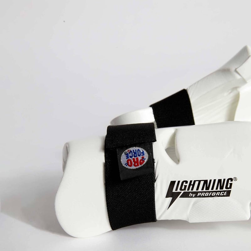 ProForce Lightning Sparring Gloves/Punches - White Child Large - Image 2