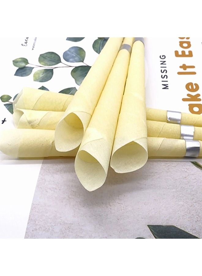 8 Piece Aromatherapy Pure Beeswax Ear Wax Candles With 4 Ear Protective Disks Kit