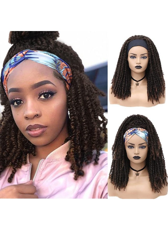 Faux Locs Headband Wigs Dreadlock Wig Short Passion Twist Wigs Braided Twist Wigs Short Curly Synthetic Daily Party Replacement Wig For Black Women Mixed Brown - pzsku/Z2E76D57960FAC6229446Z/45/_/1696664026/a05544b1-4f3e-4f75-ad83-e01ebc8df509