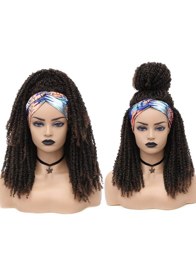 Faux Locs Headband Wigs Dreadlock Wig Short Passion Twist Wigs Braided Twist Wigs Short Curly Synthetic Daily Party Replacement Wig For Black Women Mixed Brown - pzsku/Z2E76D57960FAC6229446Z/45/_/1696664030/593804dc-e543-4b1a-996f-13b29a1d97d9