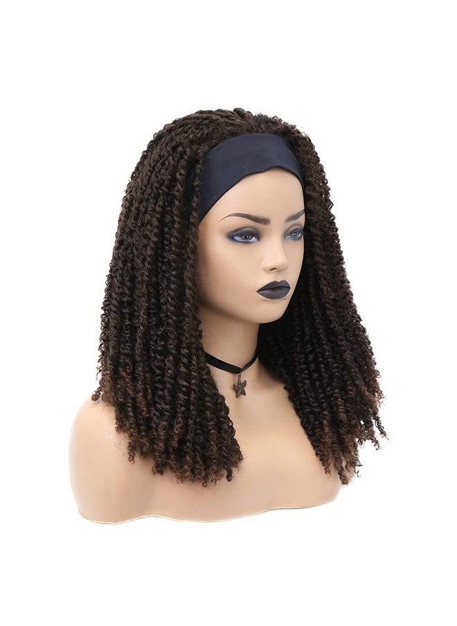 Faux Locs Headband Wigs Dreadlock Wig Short Passion Twist Wigs Braided Twist Wigs Short Curly Synthetic Daily Party Replacement Wig For Black Women Mixed Brown - pzsku/Z2E76D57960FAC6229446Z/45/_/1696664037/4e5e0970-6fcc-47b0-aeea-4ae82e31abb4