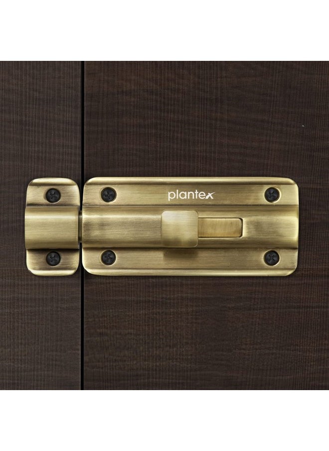 Plantex Premium Heavy Duty Door Stopper/Door Lock Latch for Home and Office Doors - Pack of 1 (Brass Antique) - pzsku/Z2E76DF9B13FAC17A9F6FZ/45/_/1740982862/e6121678-3fe3-4974-bd52-d75c957e82e1